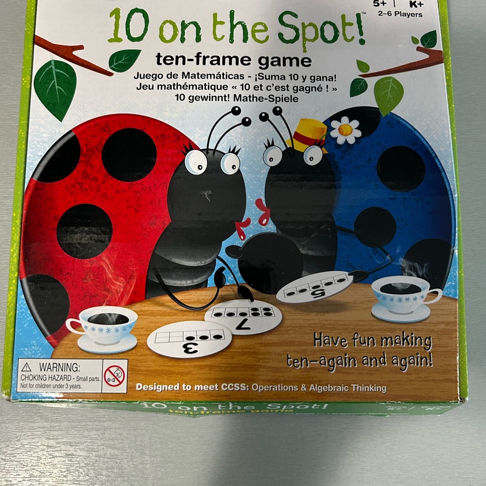Learning Resources Ten-Frame Game